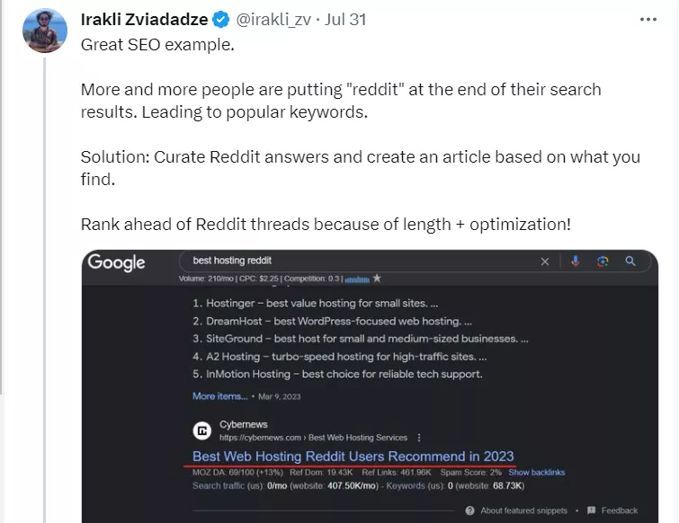  Irakli Zviadadze questioned about curating Reddit answers