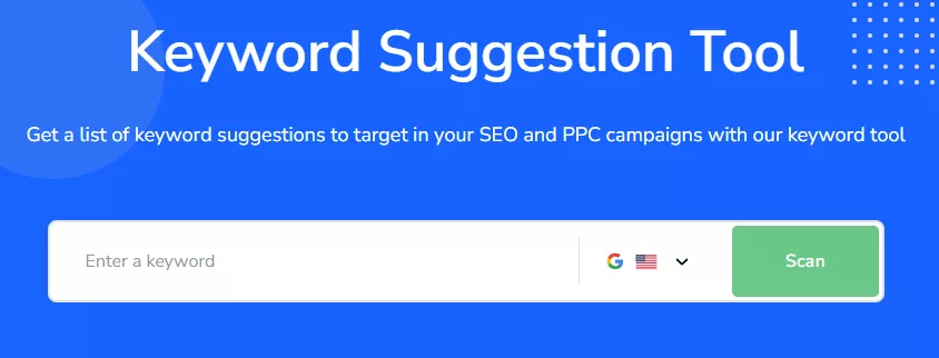 SE Ranking Keyword Suggestion Tool