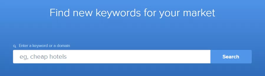 Wordtracker Keyword Tool