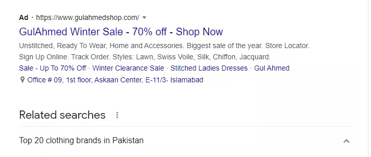 Bottom Ads Google SERP Features