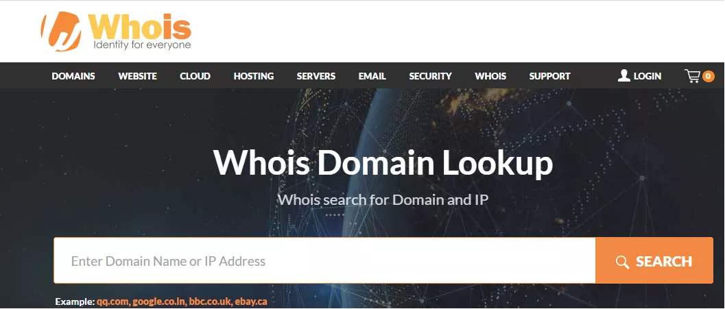 WHOIS Domain Lookup - Domain History