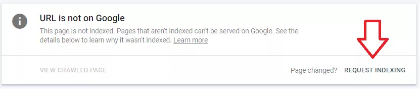 Request Google Indexing Googlebot