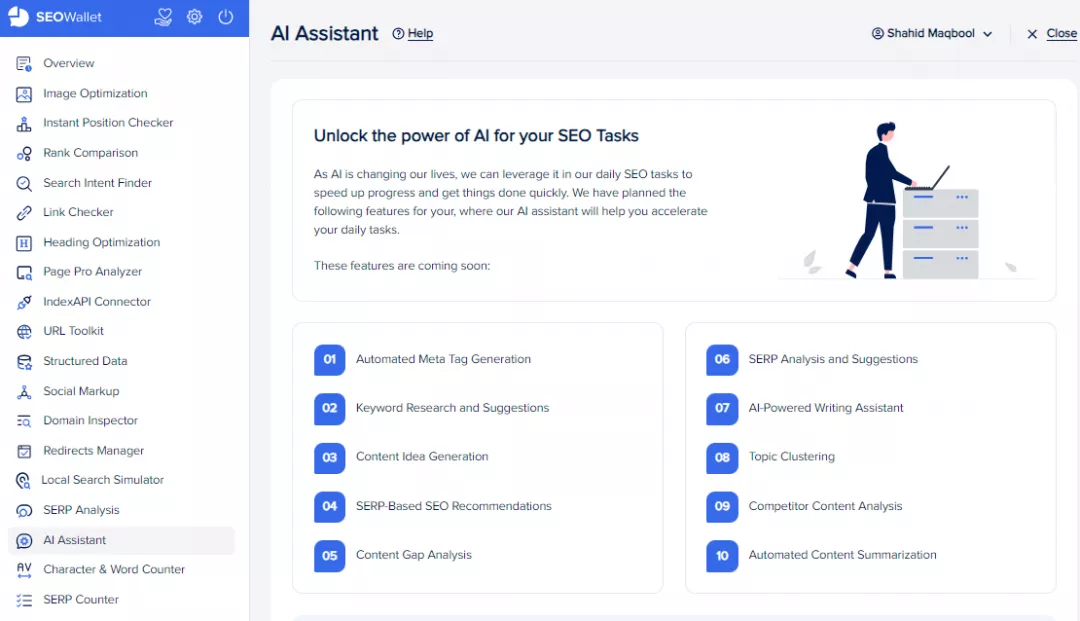 AI Assistant - SEOWallet