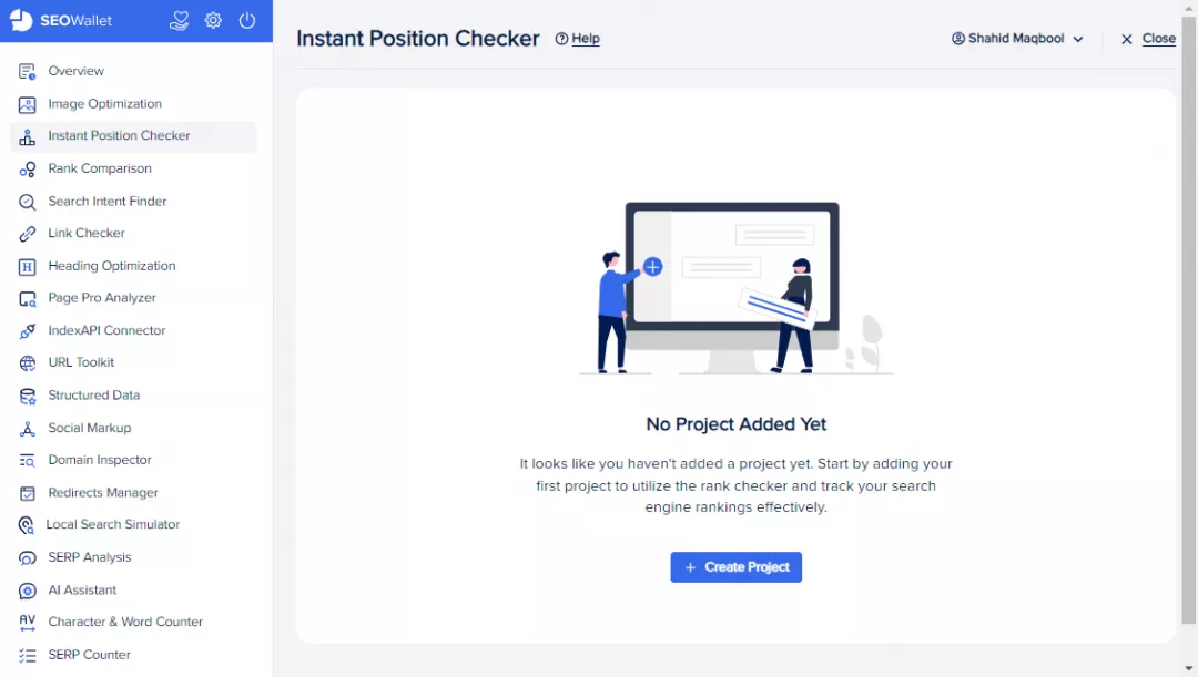 Instant Position Checker - SEOWallet